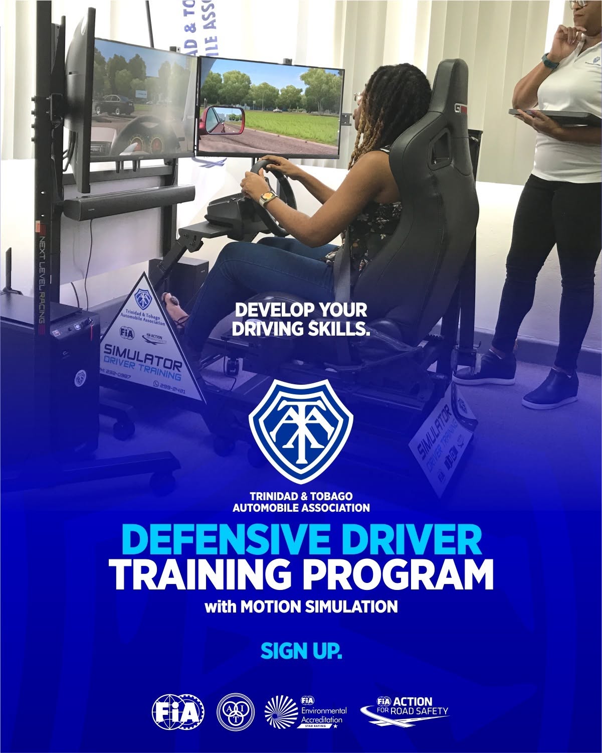 TTAA Defensive Driver Training with Motion Simulation